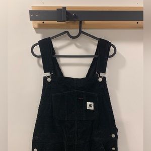 Carhartt WIP Corduroy Overalls Black - M